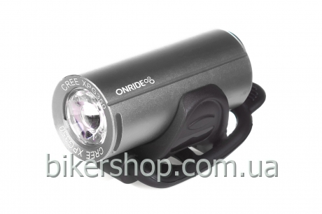 Велосипедна фара ONRIDE Cub сріблястий